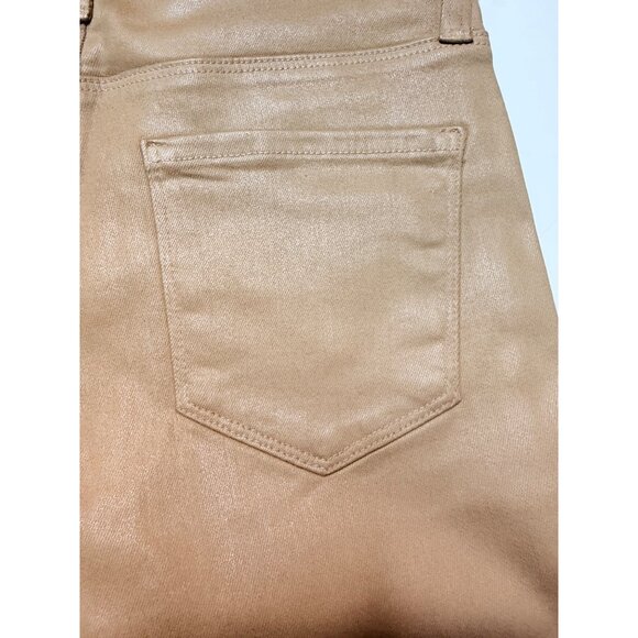 L’AGENCE Metallic Sand Coated Jeans Size 26 - Picture 13 of 16
